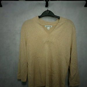 Coldwater Creek long sleeve blouse size s